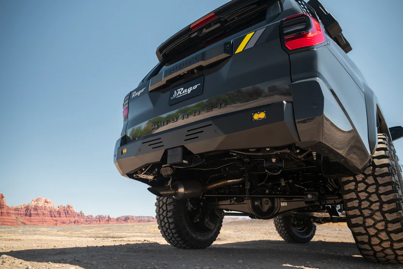 Rago Fabrication 2025+ Toyota 4Runner Center Mount Rear Bumper