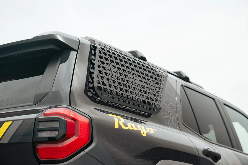 Rago Fabrication 2025+ Toyota 4Runner Exterior Molle Storage Panels For Factory Roof Rails