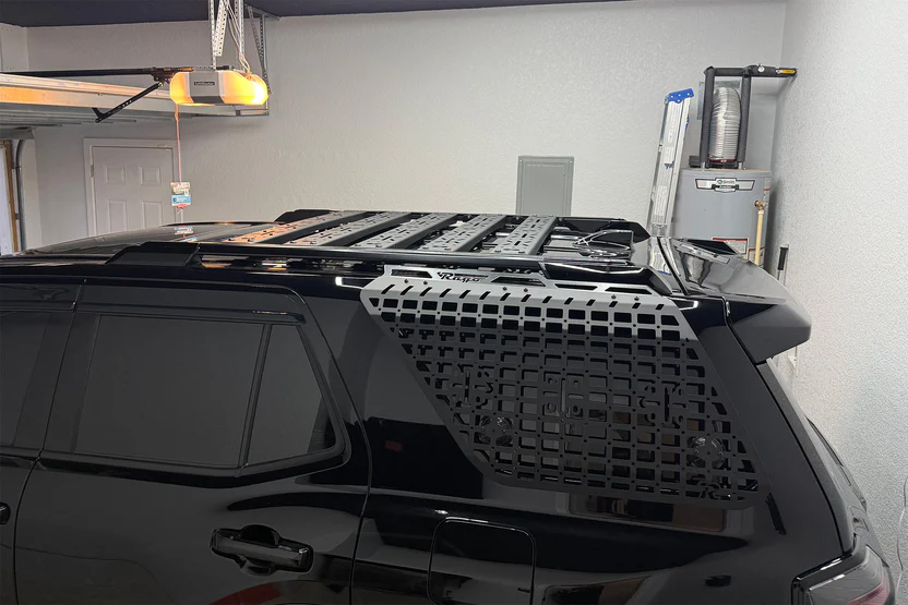Rago Fabrication 2025+ Toyota 4Runner Exterior Molle Storage Panels For Factory Roof Rails