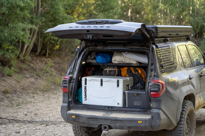 Rago Fabrication 2025+ Toyota 4Runner Molle Panel Storage Shelf