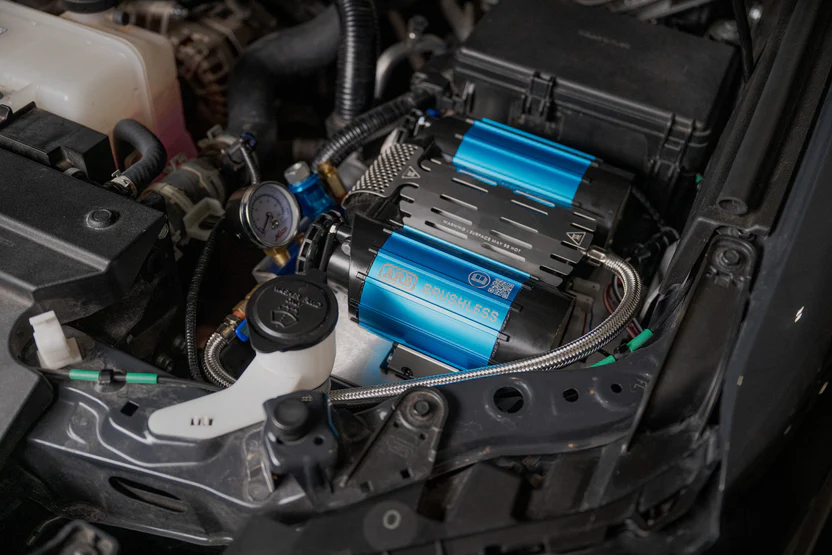 Rago Fabrication 2025+ Toyota 4Runner Under-Hood Air Compressor Mount