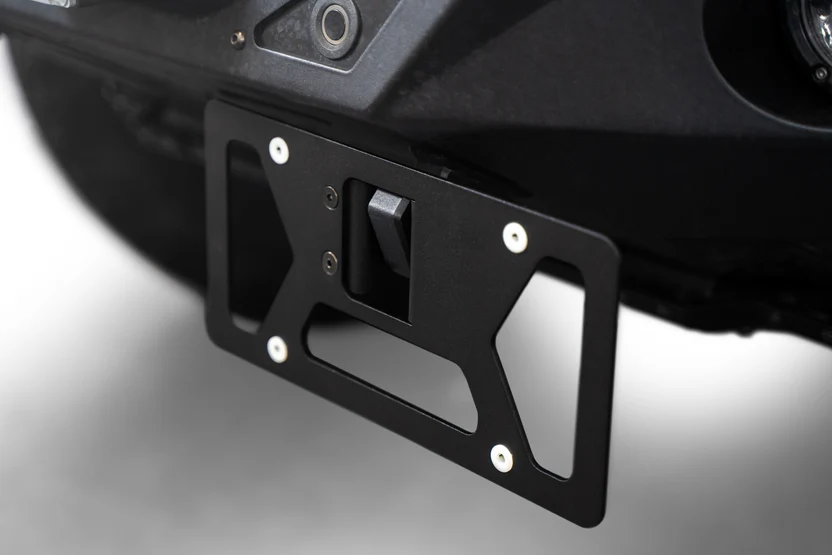Rago Fabrication Clevis Mounted License Plate Bracket
