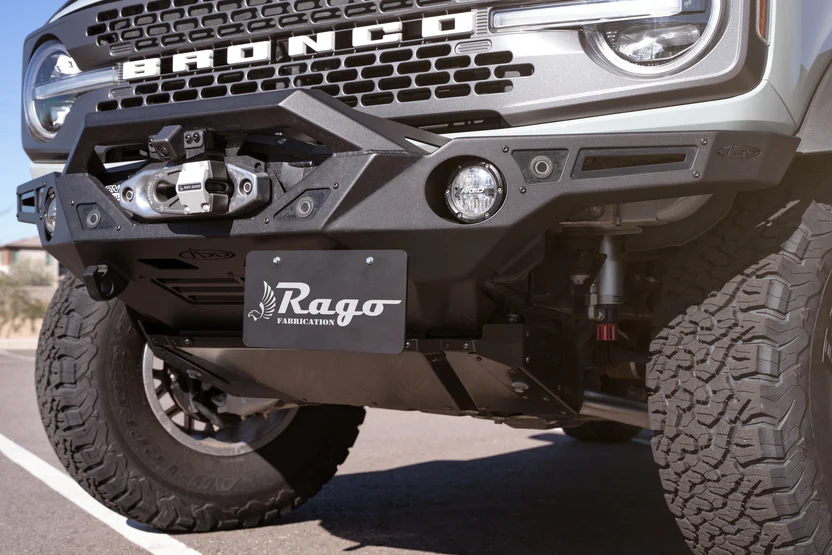 Rago Fabrication Clevis Mounted License Plate Bracket