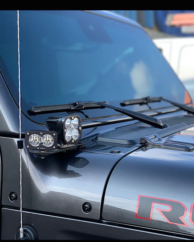 Rago Fabrication Ditch Light Bracket Extensions | Pair