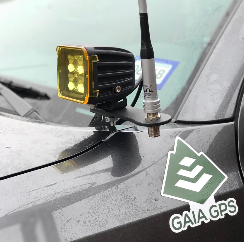 Rago Fabrication Ham Antenna Ditch Bracket Extension