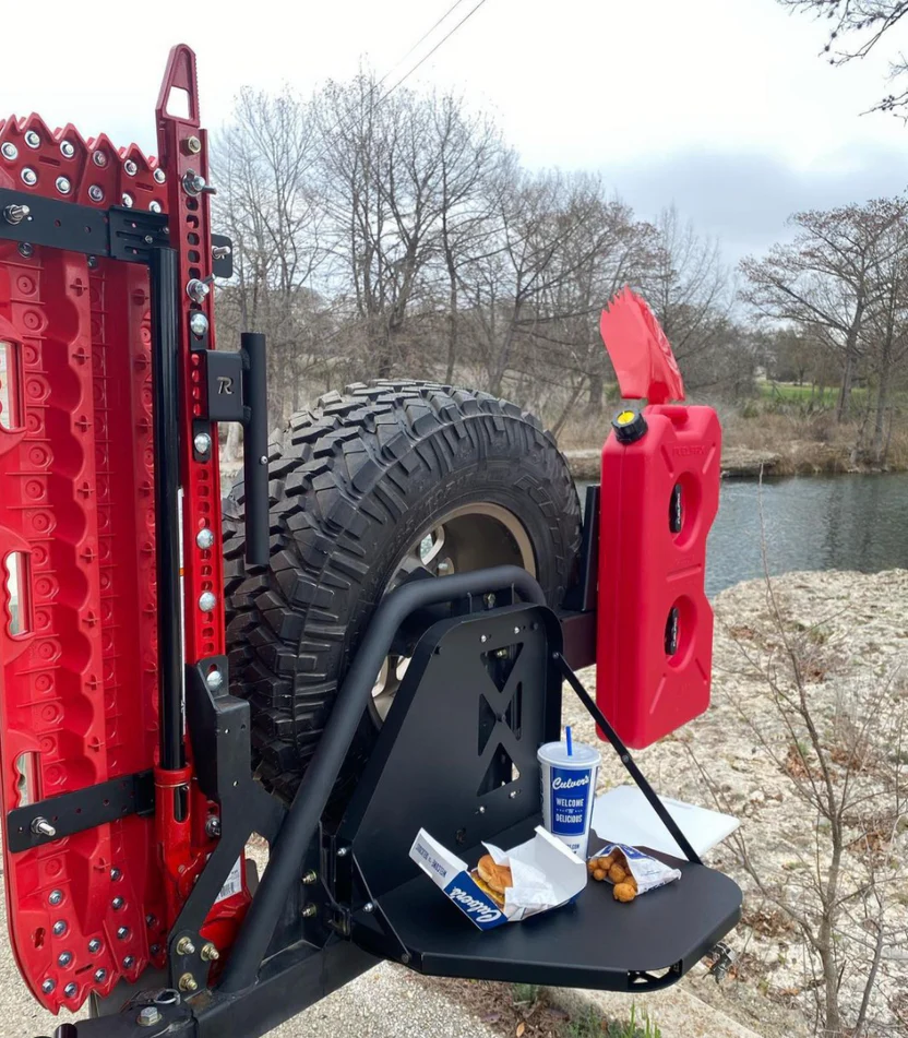 Rago Fabrication Recovery Board Mounts for Hi-Lift Jack
