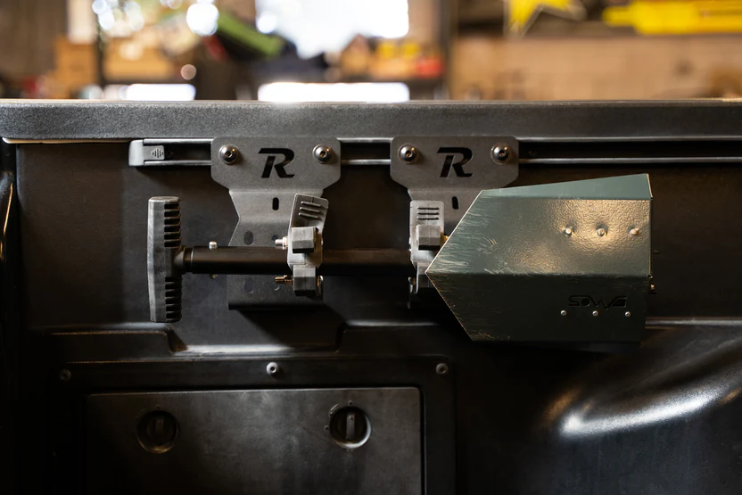 Rago Fabrication Toyota Tacoma Factory Bed Rail Modular Accessory Mounts | Pair