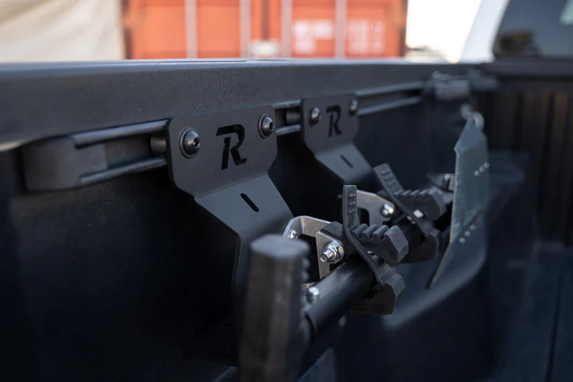 Rago Fabrication Toyota Tacoma Factory Bed Rail Modular Accessory Mounts | Pair