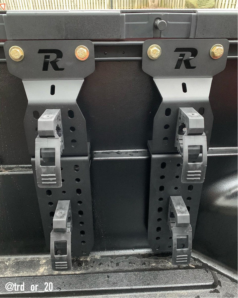 Rago Fabrication Toyota Tacoma OEM Bed Rail Modular Accessory Mount Extensions