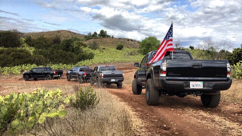 Rago Fabrication Toyota Tundra & Tacoma Bed Rail Flag Holder
