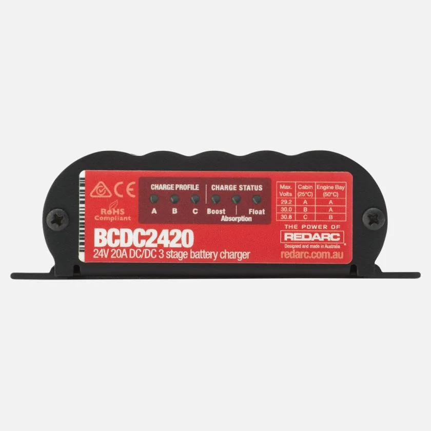 Redarc 24V 20A In-Vehicle DC Battery Charger