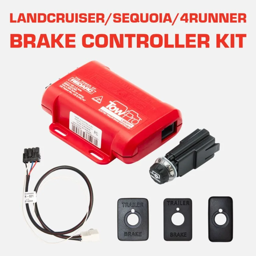 Redarc Brake Controller Kit- Toyota Land cruiser/ Sequoia/ 4Runner/ Early Model Tundra & Tacoma