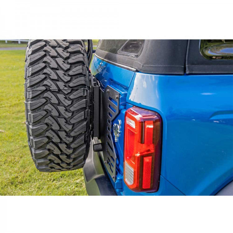 Rough Country Spare Tire Relocation And Reinforcement Plate Bronco 2021-2025