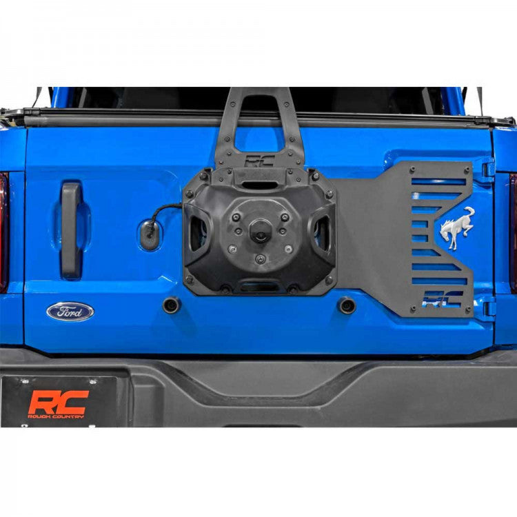 Rough Country Spare Tire Relocation And Reinforcement Plate Bronco 2021-2025