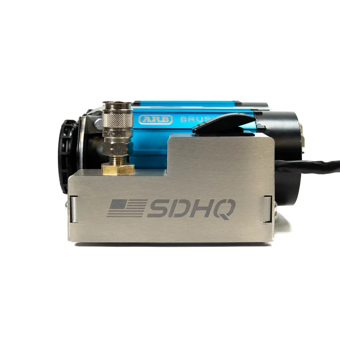 SDHQ Built Air Chuck & Switch Mount For Brushless ARB Twin Compressor
