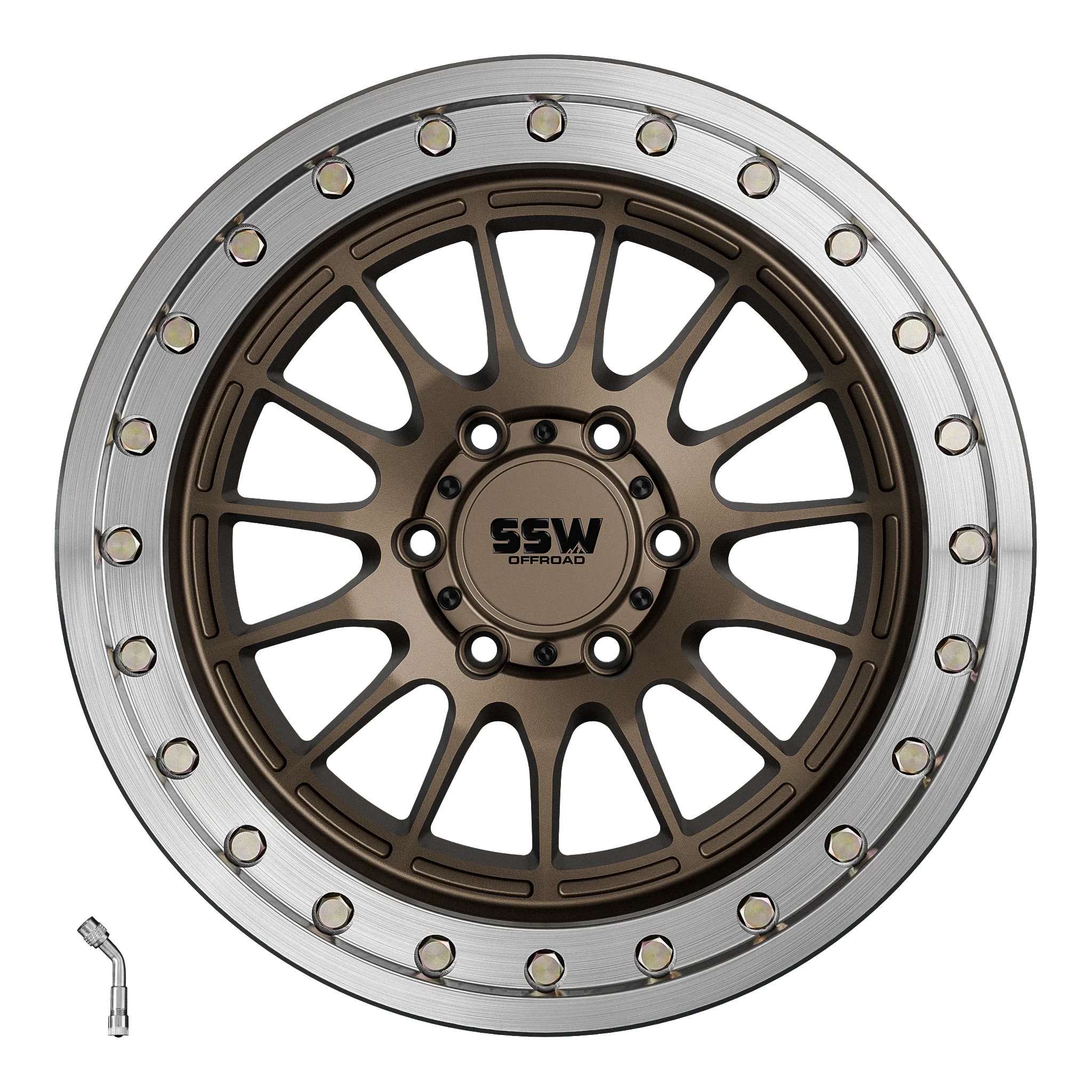 SSW Beadlock Dakar 17x9 -25 Offset