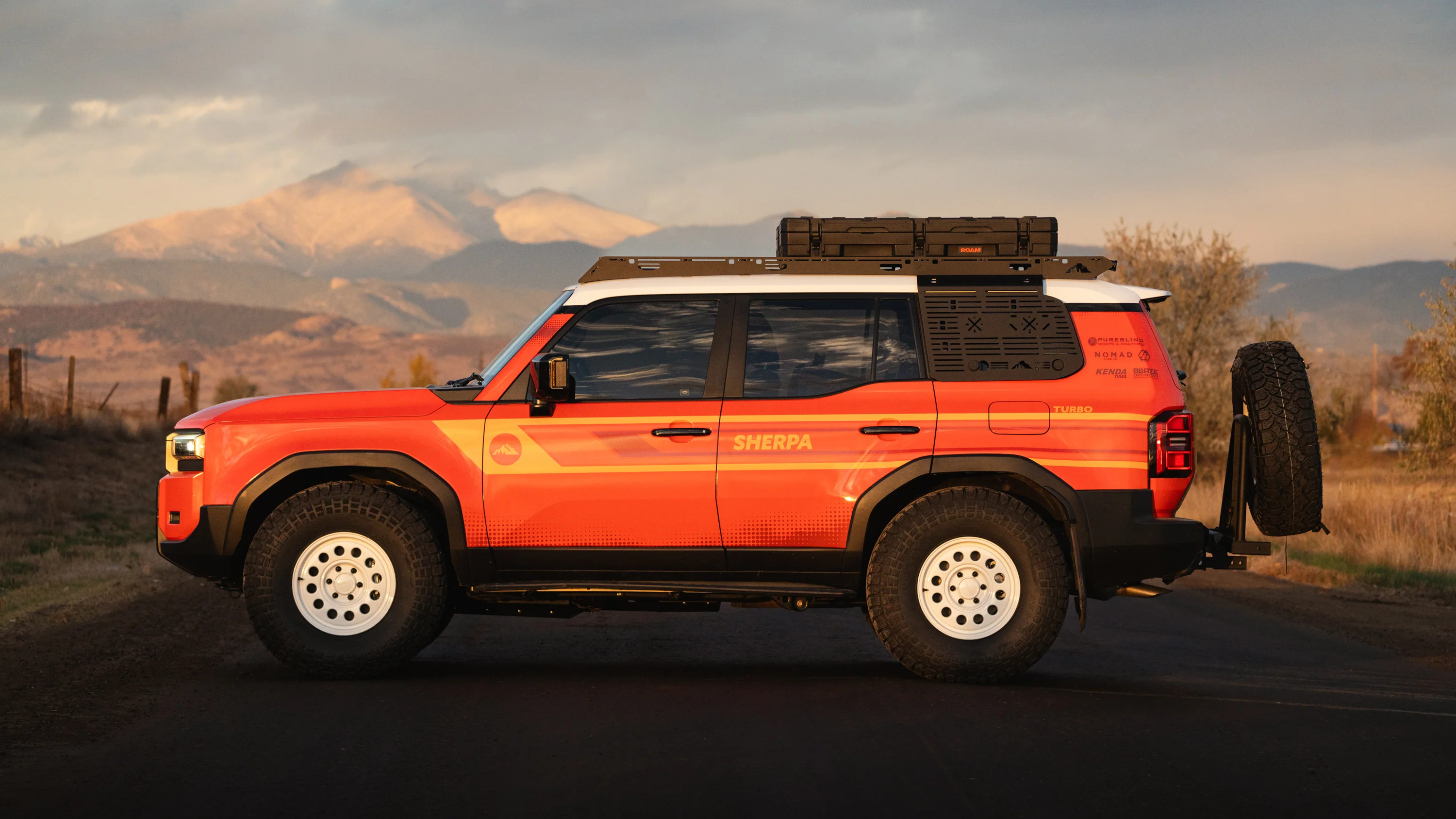 Sherpa LC250/GX550 Window Panel
