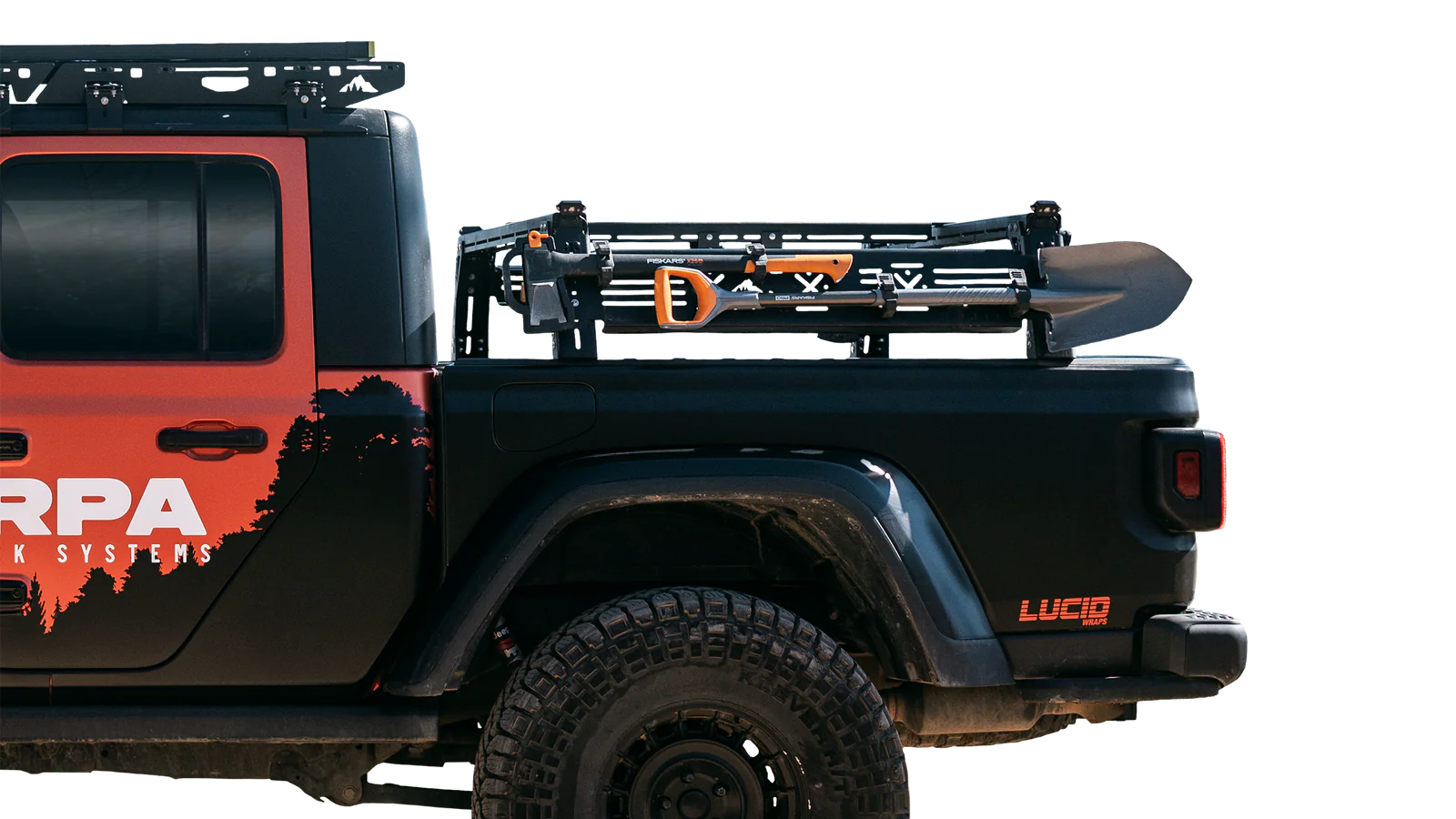 Sherpa Mid-Height Pak System 2020-2026 Jeep Gladiator JT