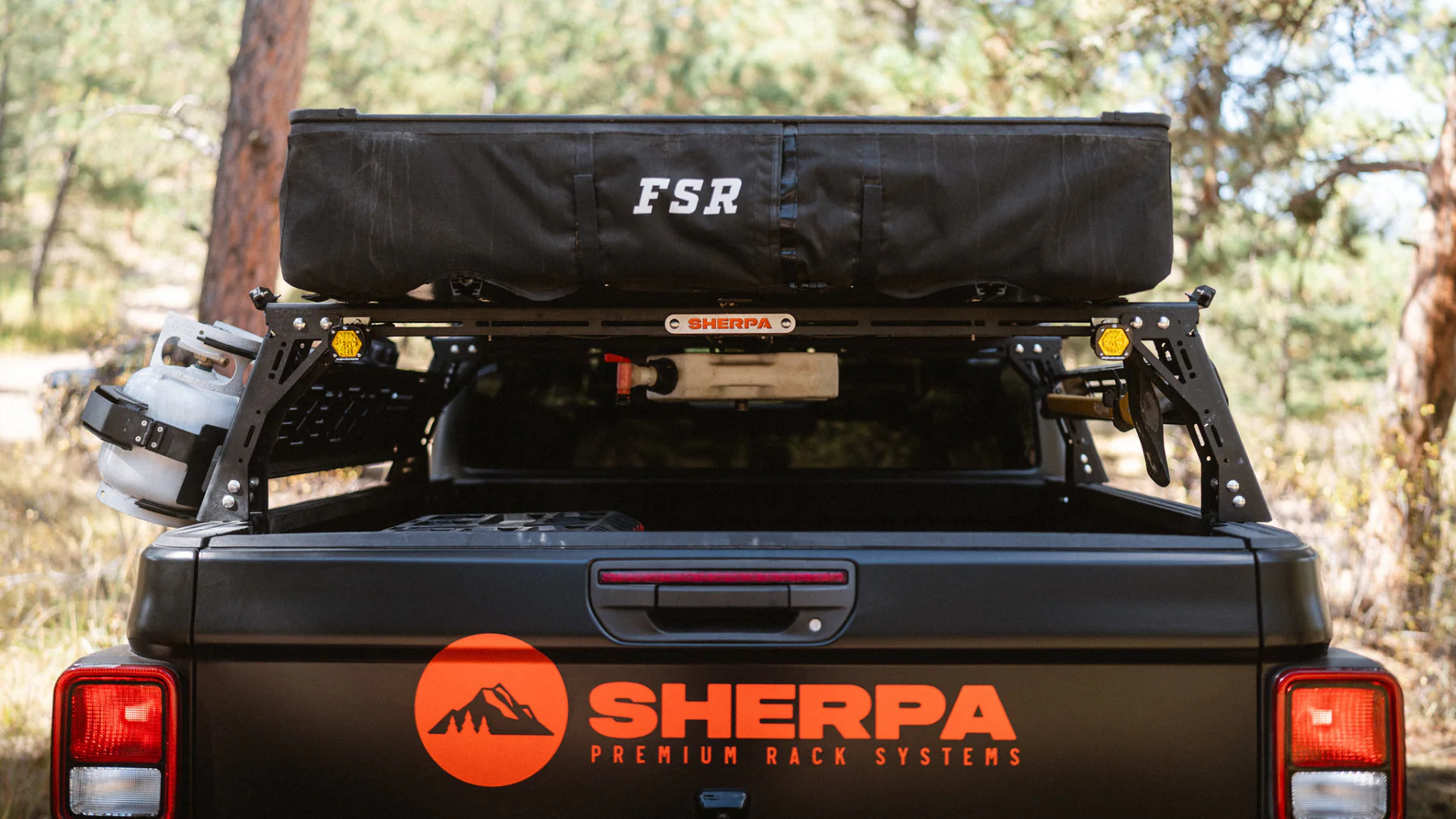 Sherpa Mid-Height Pak System 2020-2026 Jeep Gladiator JT