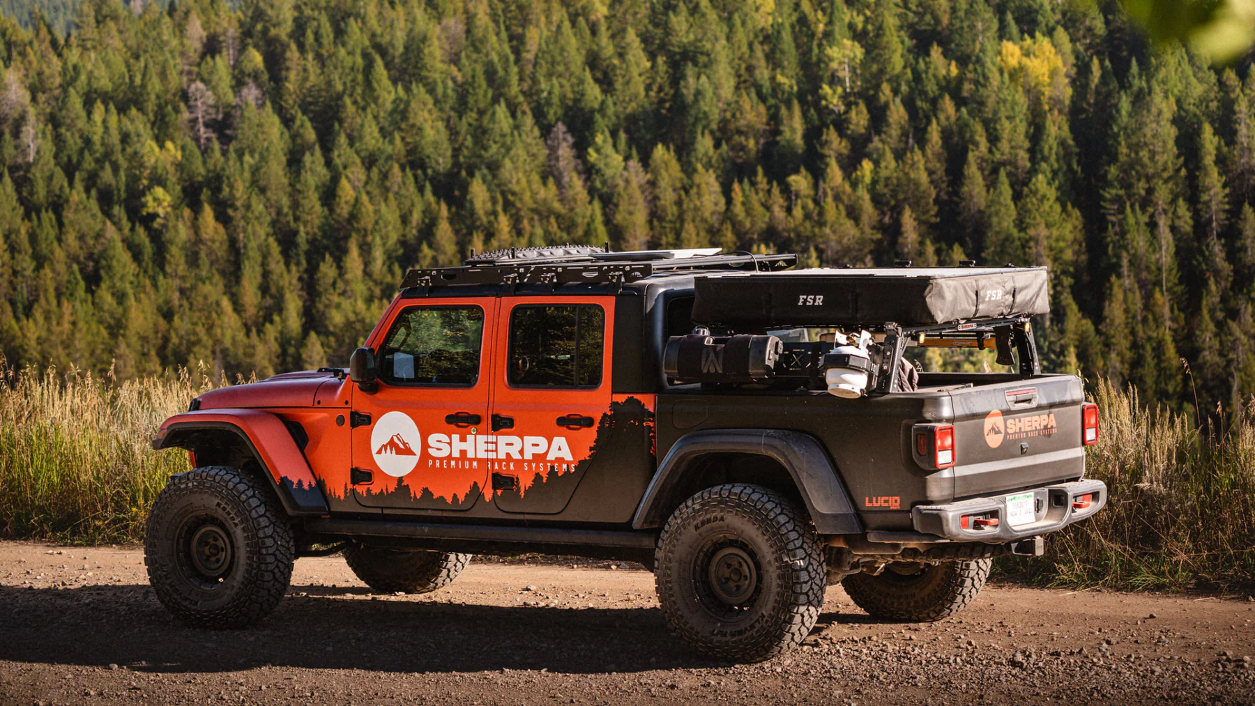 Sherpa Mid-Height Pak System 2020-2026 Jeep Gladiator JT