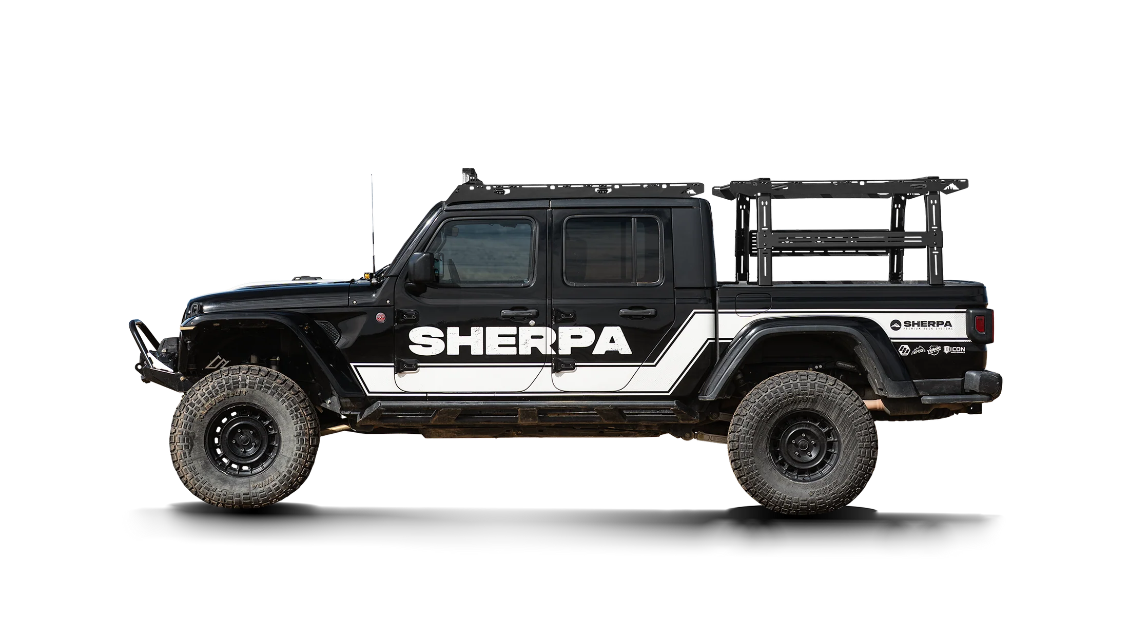 Sherpa Rack-Height PAK System 2020-2026 Jeep Gladiator