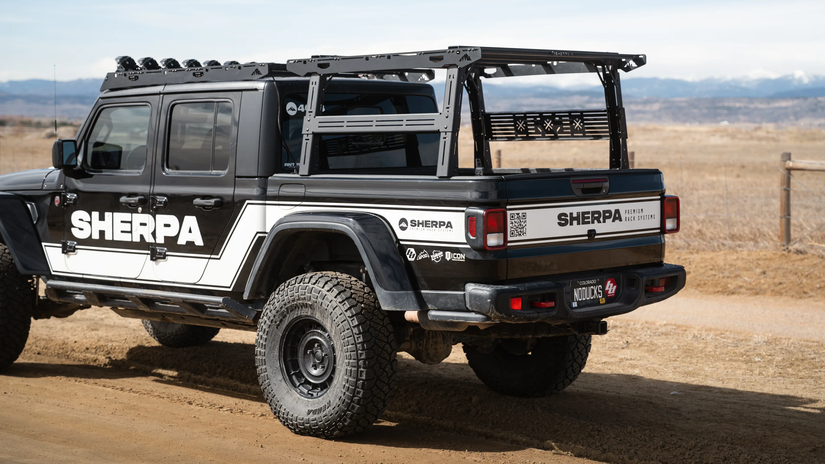 Sherpa Rack-Height PAK System 2020-2026 Jeep Gladiator