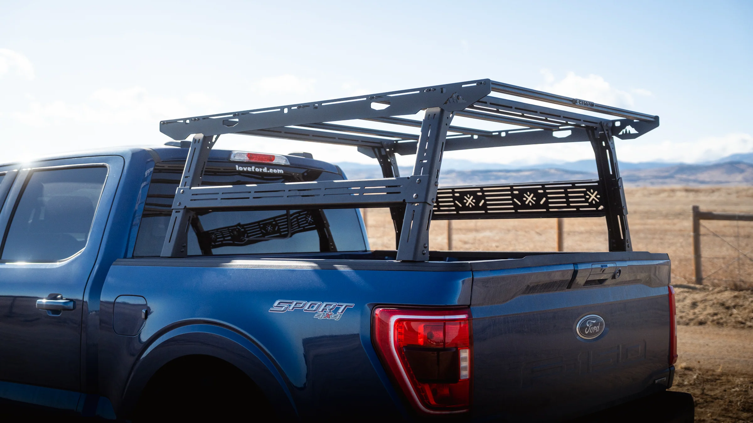Pak Rack Racking System Sherpa Rack-Height PAK System 2021-2026 Ford F-150/Raptor – KRAVE ...