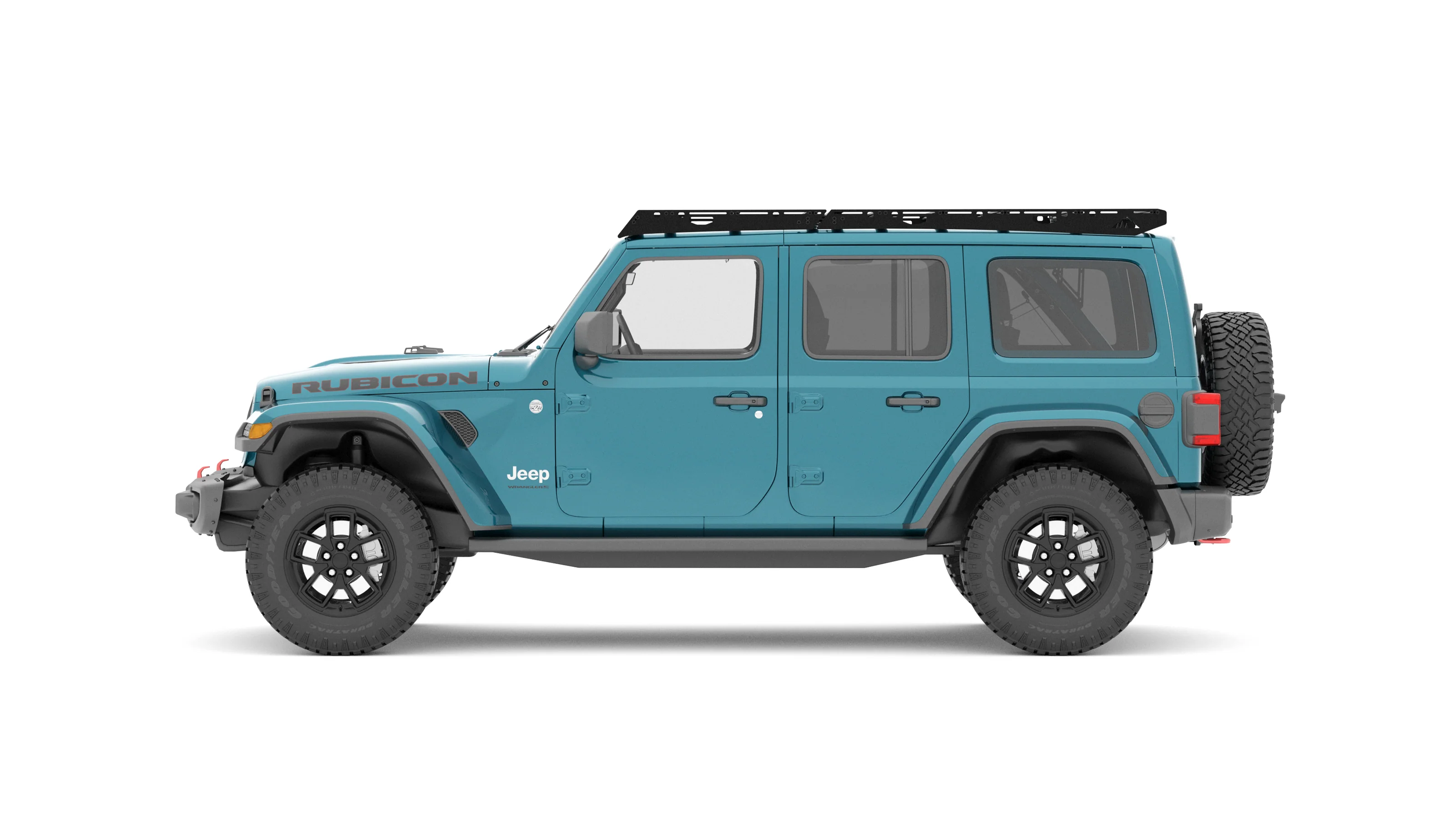 Sherpa The JLU QDHD 2018-2025 Jeep Wrangler JLU Roof Rack