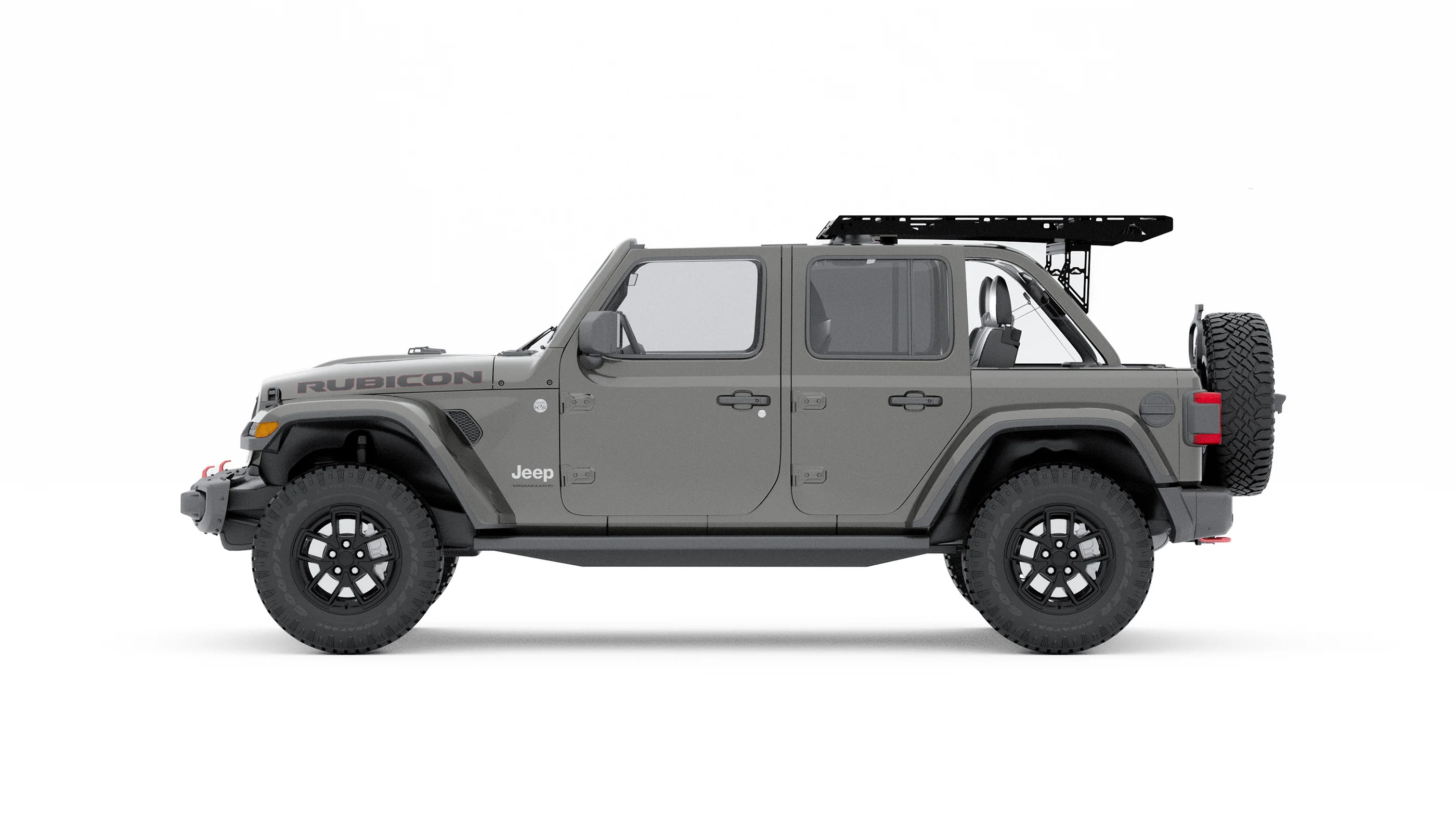 Sherpa The JLU QDHD Half Rack 2018-2025 Jeep Wrangler JLU
