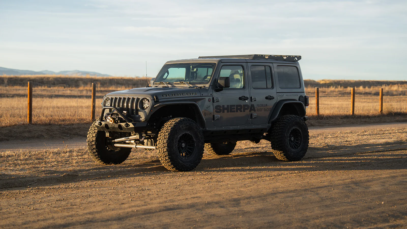 Sherpa The JLU QDHD Half Rack 2018-2025 Jeep Wrangler JLU