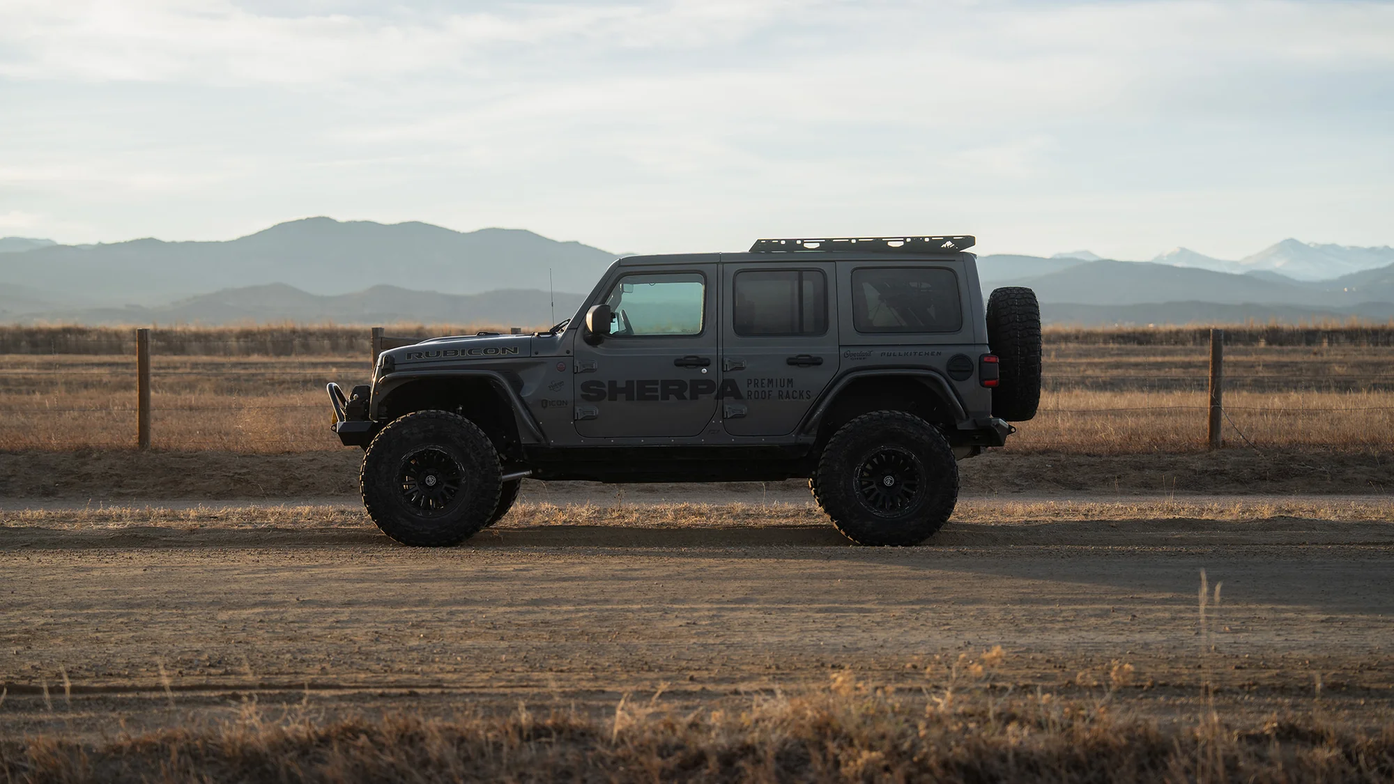 Sherpa The JLU QDHD Half Rack 2018-2025 Jeep Wrangler JLU