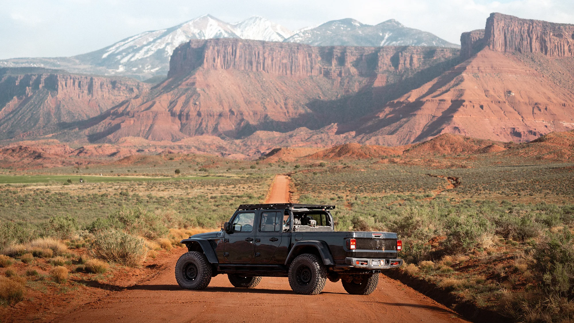 Sherpa The JT QDHD 2020-2025 Jeep Gladiator JT Roof Rack