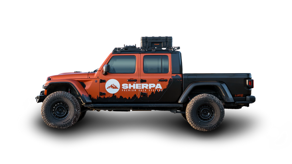 Sherpa The Sunlight 2020-2025 Jeep Gladiator JT Roof Rack – KRAVE