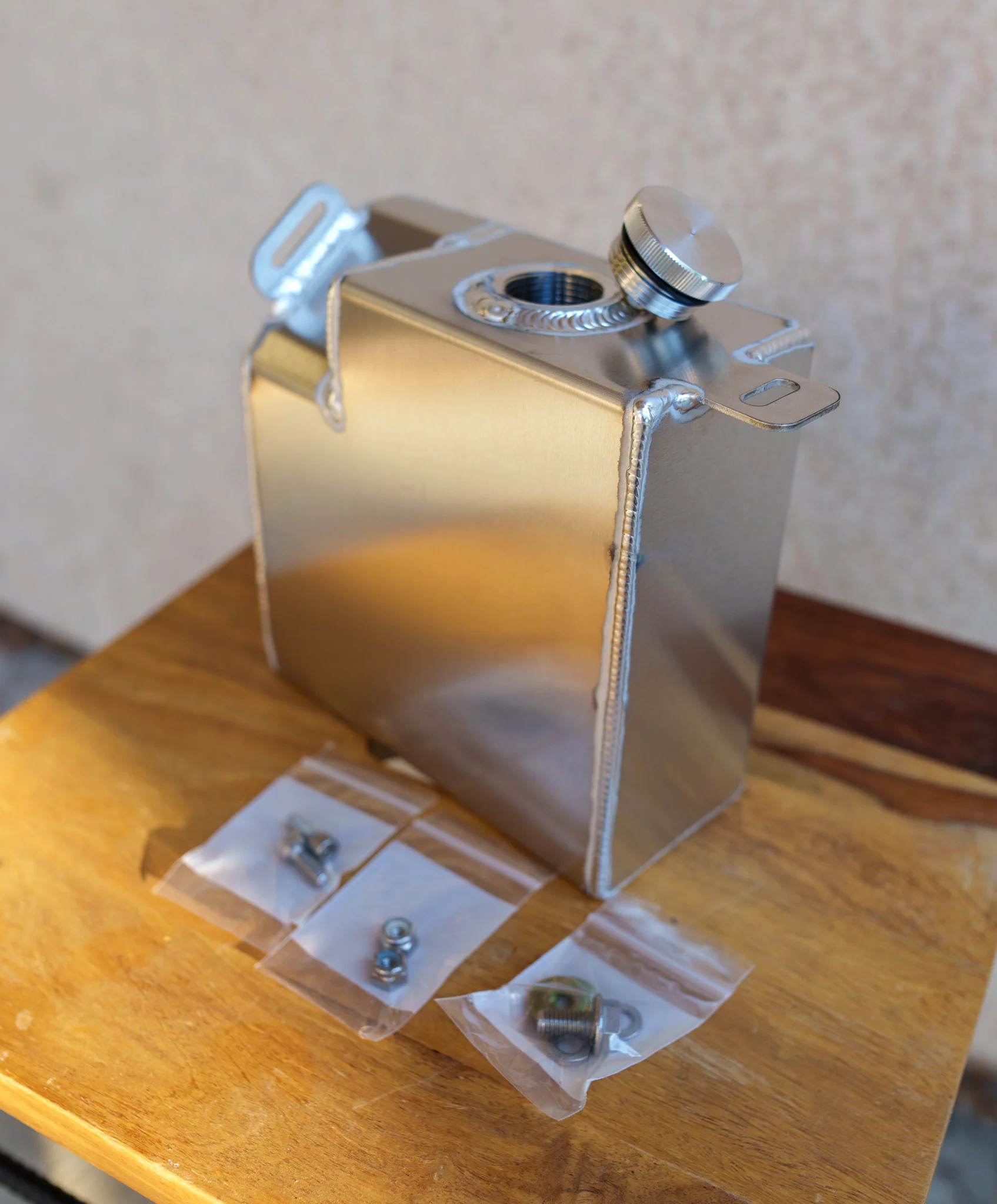 Snowbound Customs 3rd Gen 4Runner/1st Gen Tacoma Aluminum Washer Fluid Relocation Reservoir