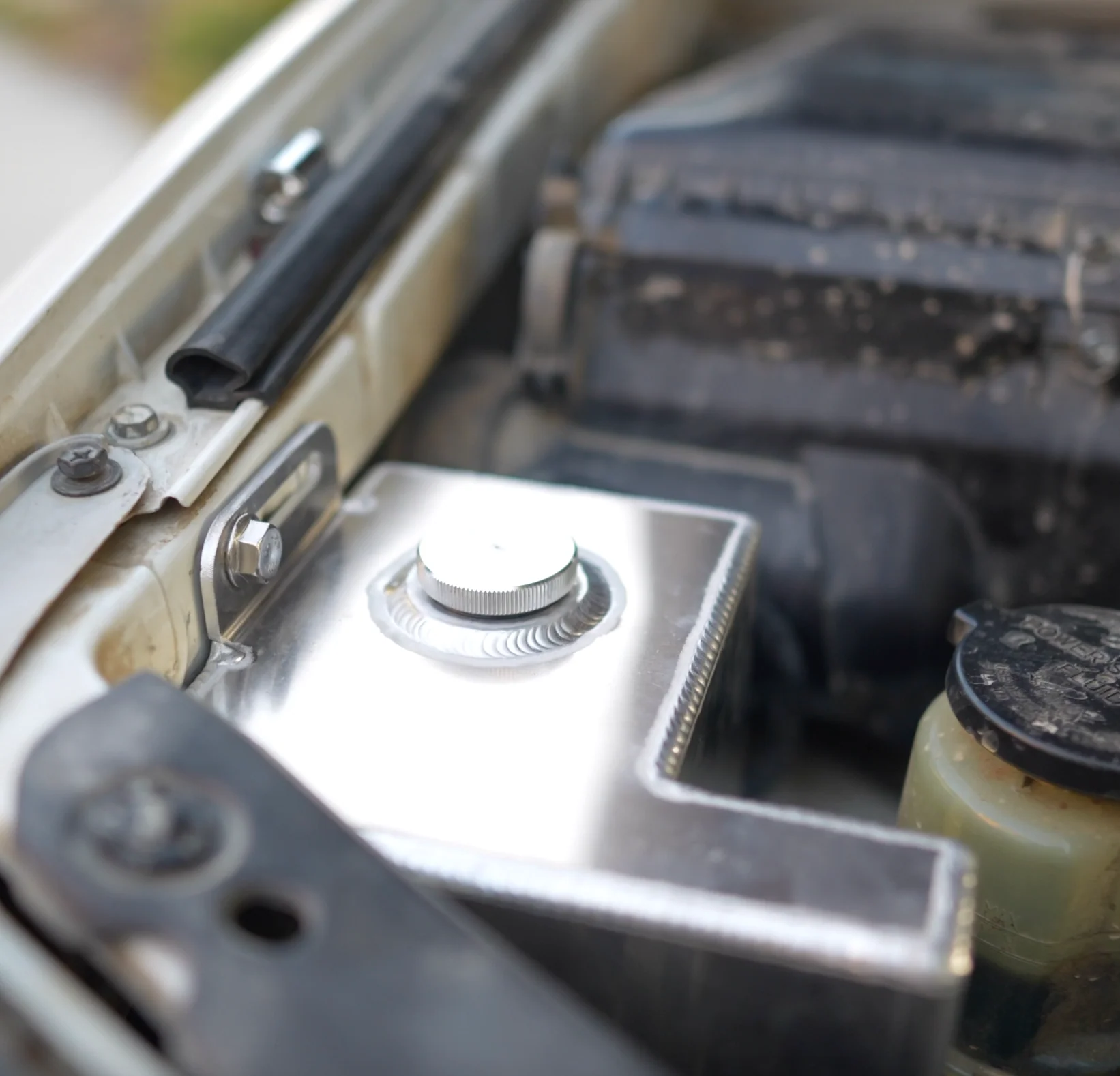 Snowbound Customs 4th Gen 4Runner Aluminum Washer Fluid Relocation Reservoir