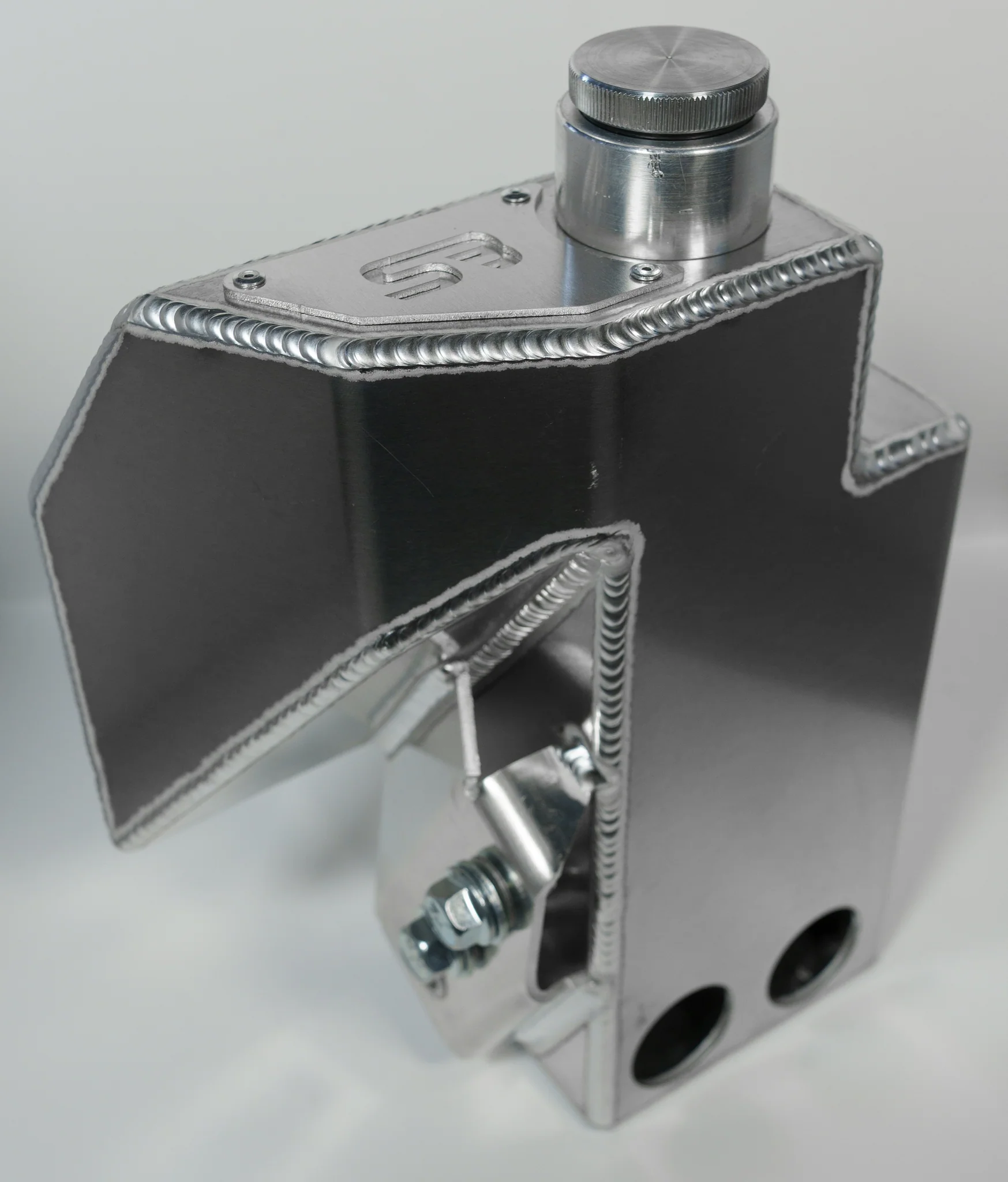 Snowbound Customs 5th Gen 4Runner Aluminum Washer Fluid Relocation Reservoir