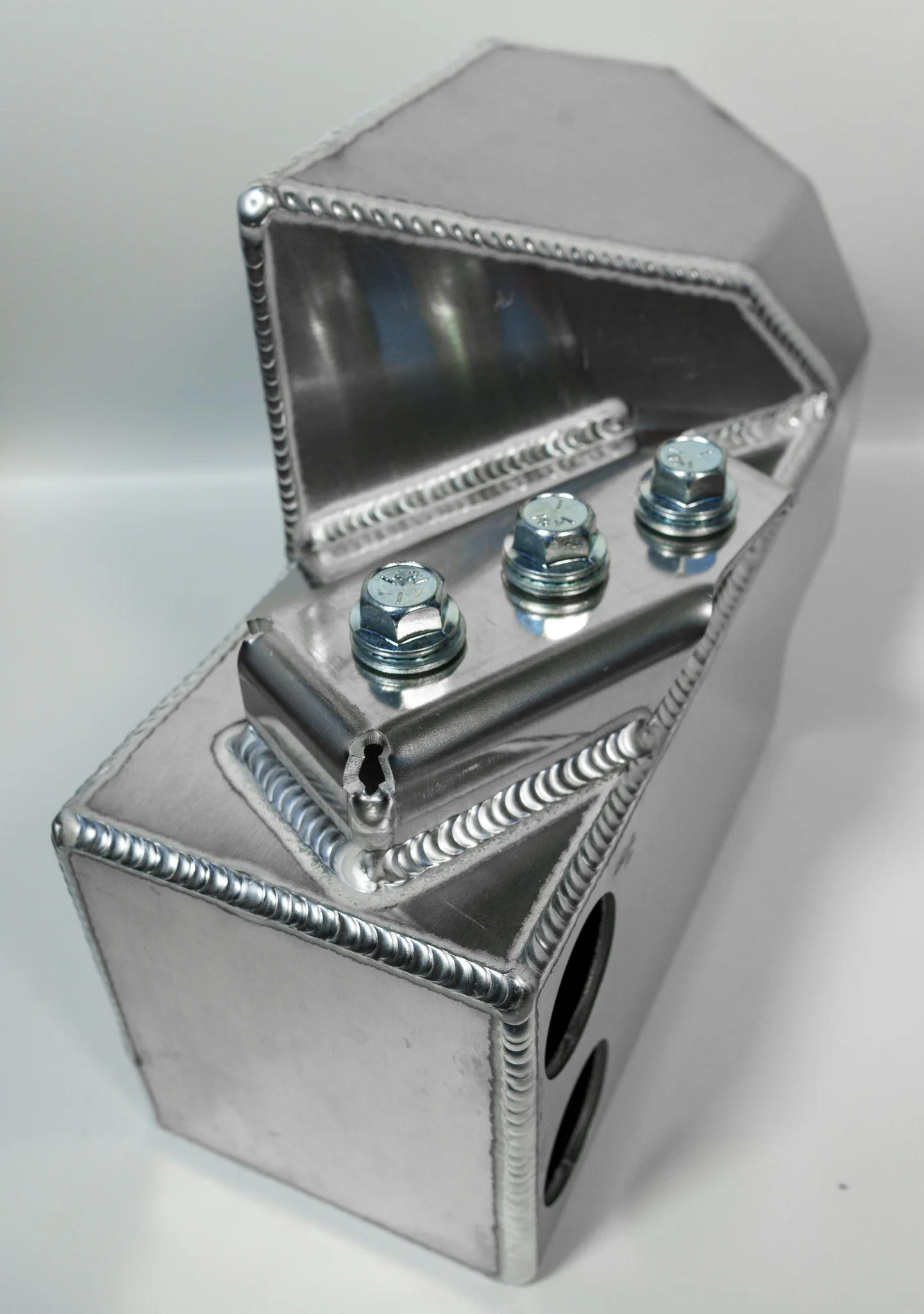 Snowbound Customs 5th Gen 4Runner Aluminum Washer Fluid Relocation Reservoir