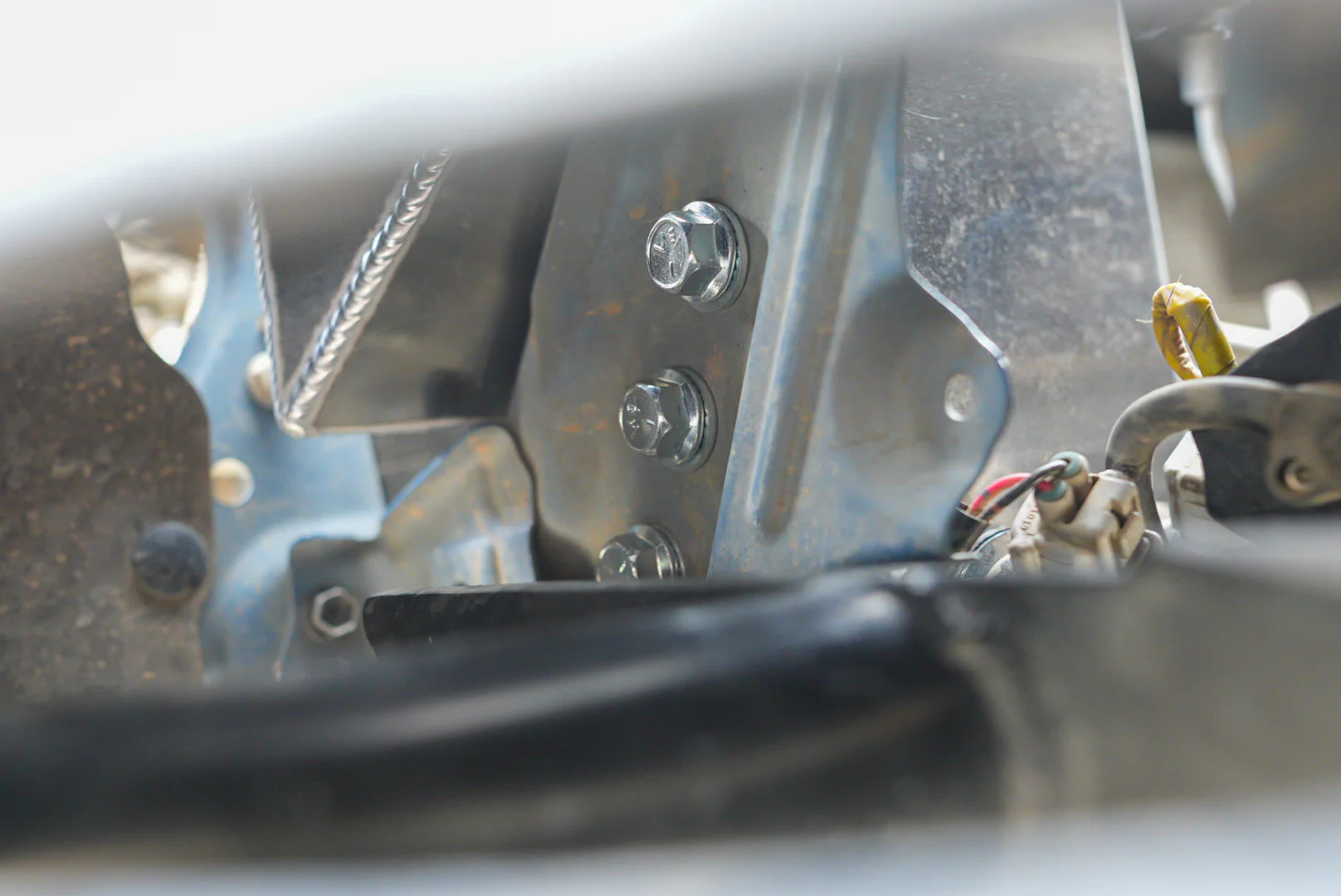 Snowbound Customs 5th Gen 4Runner Aluminum Washer Fluid Relocation Reservoir