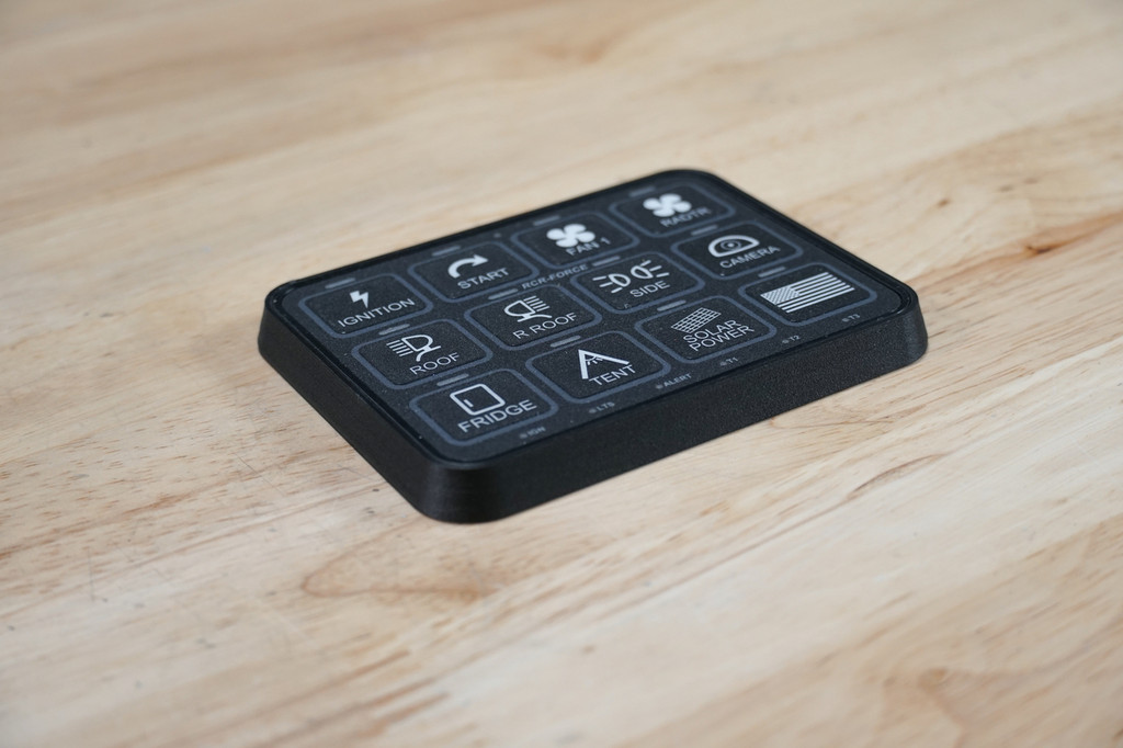 Switch-Pro 12-Switch Universal Bezel Mount
