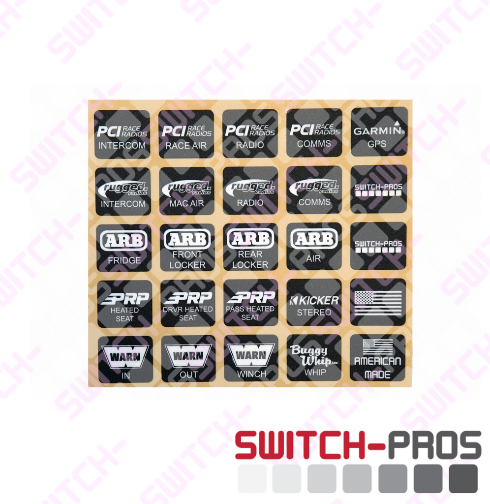 Switch-Pro Brand Specific Switch Legends