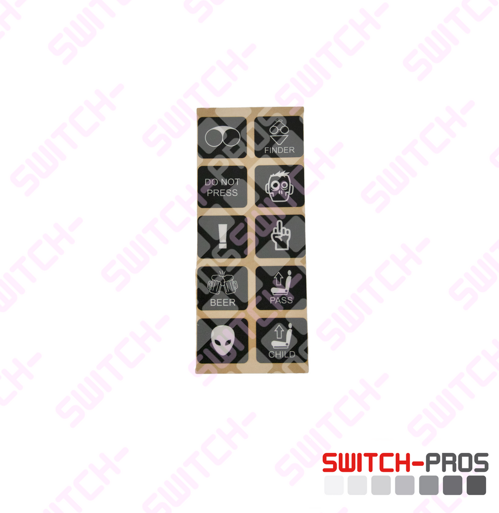 Switch-Pro Comical Switch Legends For Switch-Pros System