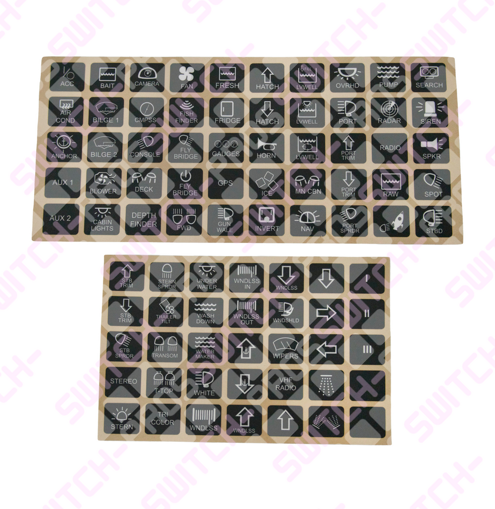 Switch-Pro Marine Switch Legends For Switch-Pros System