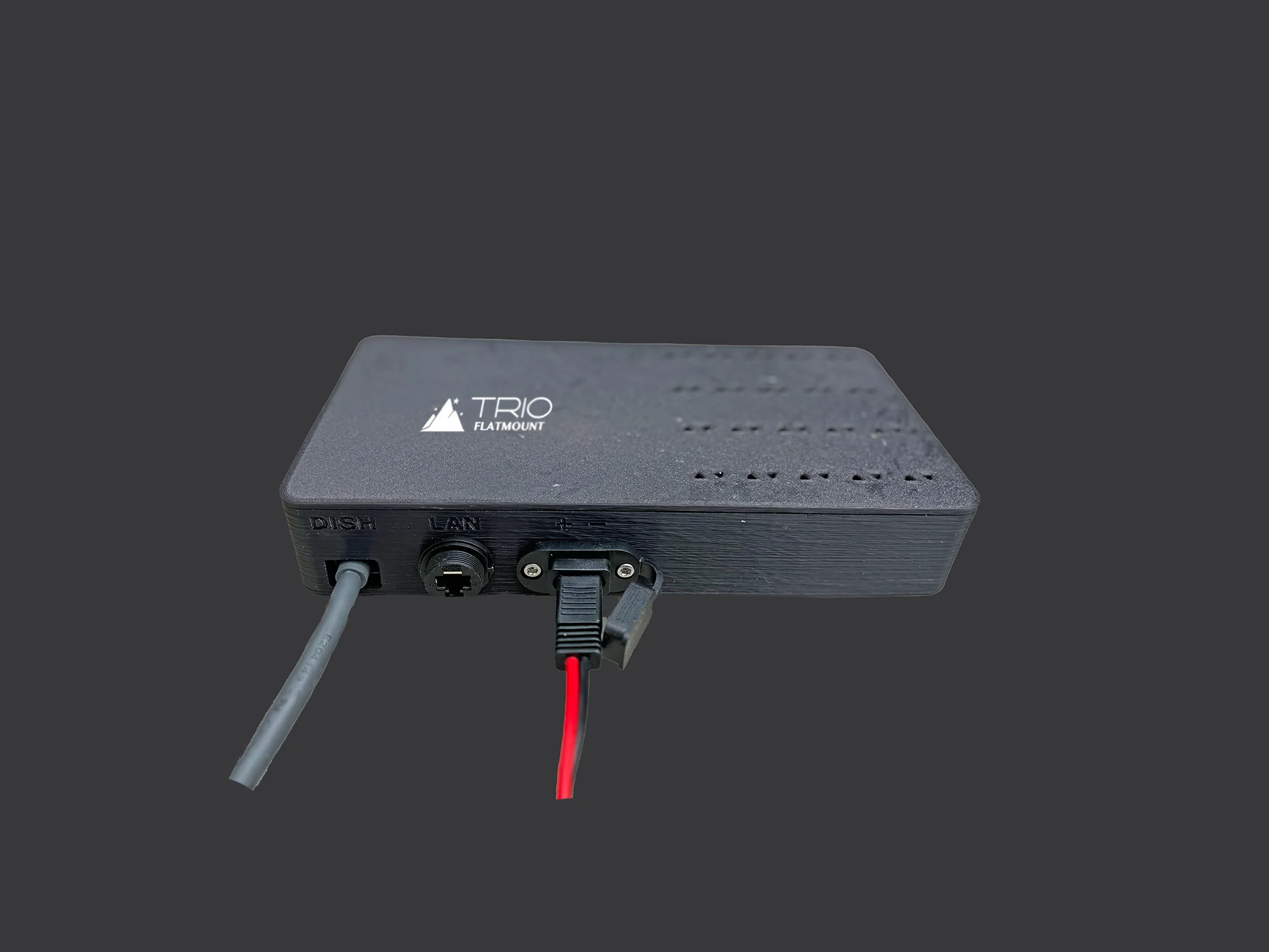 TRIO Flatmount High Performance 12V Conversion Box For Aftermarket Router