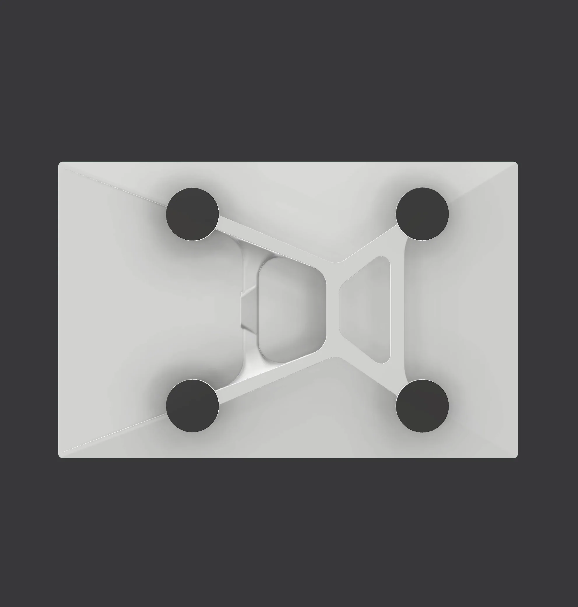 TRIO Flatmount Rubber Coated Magnets