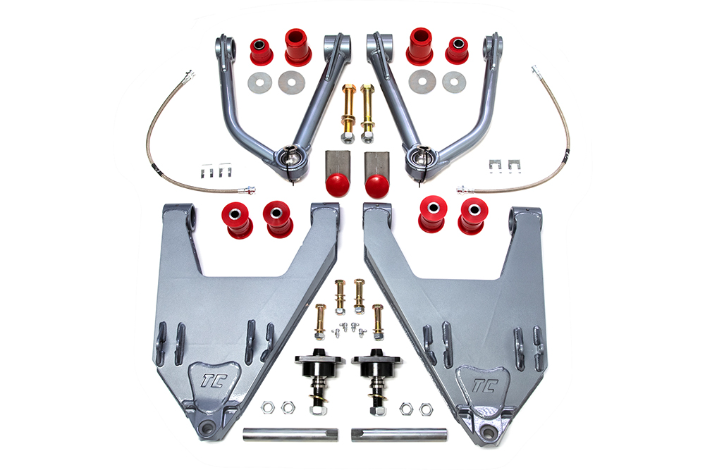Total Chaos +3.5" Gen II Caddy Long Travel Kit - Boxed Lowers - 1st Gen 4Runner/1986-1995 Toyota Pickup