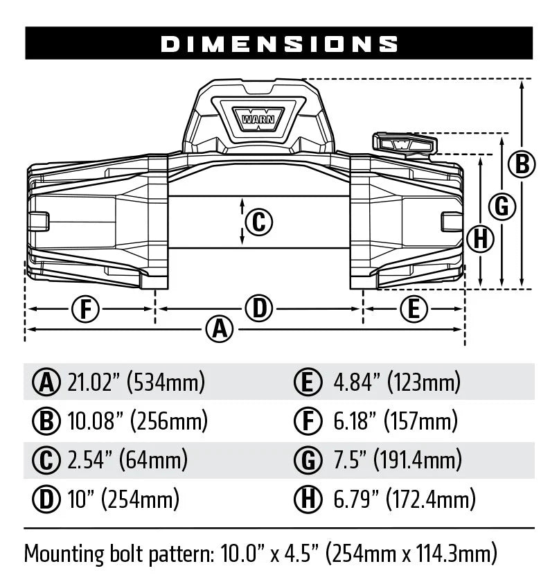 Warn VR Evo 12-S Winch - 103255