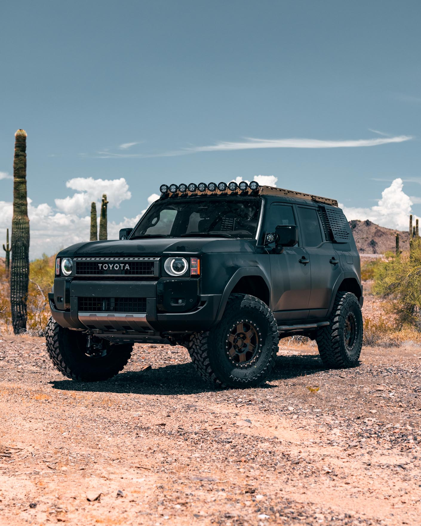 Westcott Designs Full Length Modular Roof Rack- 2024+ Toyota Land Cruiser