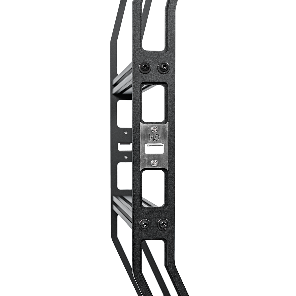 Westcott Designs Full Length Rear Hatch Ladder - 2024-2026 Toyota Land Cruiser