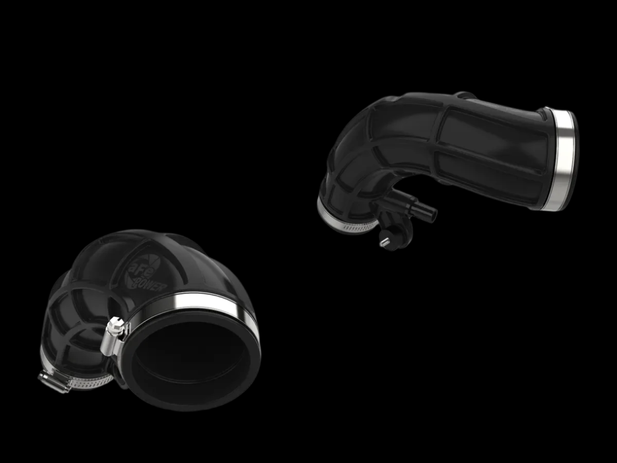 aFe POWER Turbo Inlet Pipe Black - 2022-2026 Toyota Tundra/Sequoia/Lan ...