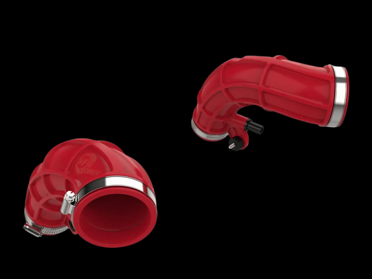aFe POWER Turbo Inlet Pipe Red - 2022-2026 Toyota Tundra/Sequoia/Land ...